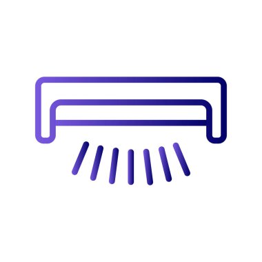 Ultraviyole simgenin vektör illüstrasyonu 