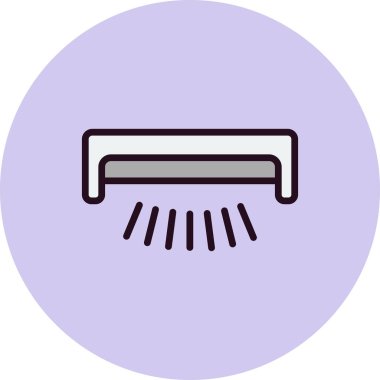 Ultraviyole simgenin vektör illüstrasyonu 