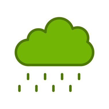 bulut hava illüstrasyon sembol simge vektör