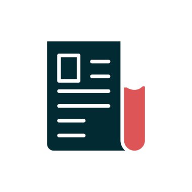 Alış irsaliyesi simge vektör çizim