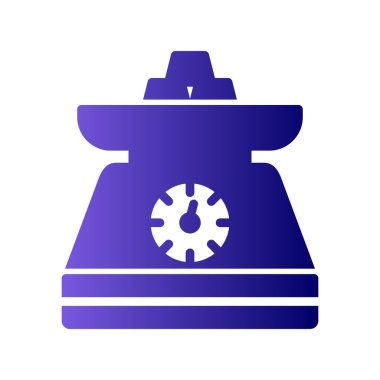 Modern ölçeklerin vektör illüstrasyonu