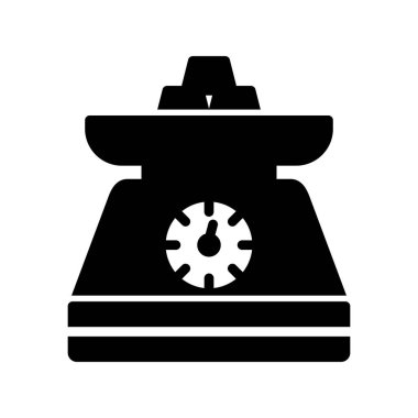 Modern ölçeklerin vektör illüstrasyonu