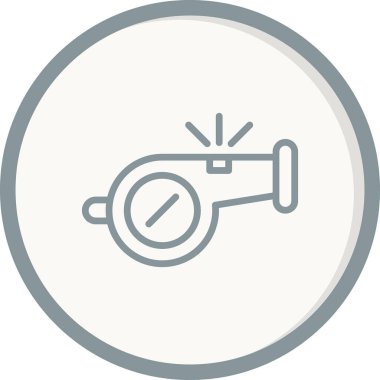 Islık çal. Web simgesi basit tasarım