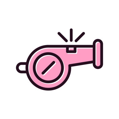 Islık çal. Web simgesi basit tasarım