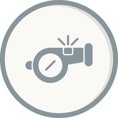 Islık çal. Web simgesi basit tasarım