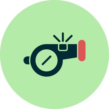 Islık çal. Web simgesi basit tasarım