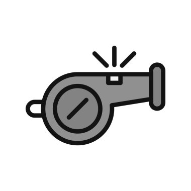 Islık çal. Web simgesi basit tasarım