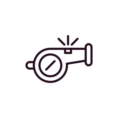 Islık çal. Web simgesi basit tasarım