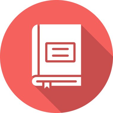 Kitap simgesi, modern vektör illüstrasyon tasarımı