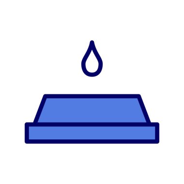 kase simgesi, vektör illüstrasyonu