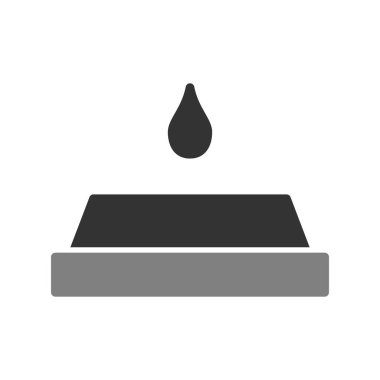 kase simgesi, vektör illüstrasyonu