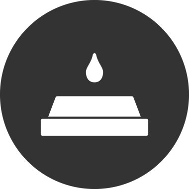 kase simgesi, vektör illüstrasyonu