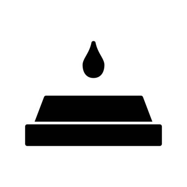 kase simgesi, vektör illüstrasyonu