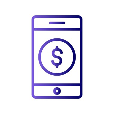 iş basit simgesi, vektör çizim