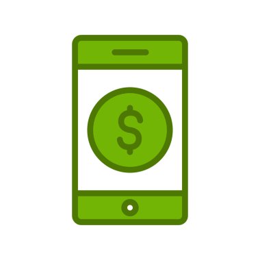 iş basit simgesi, vektör çizim