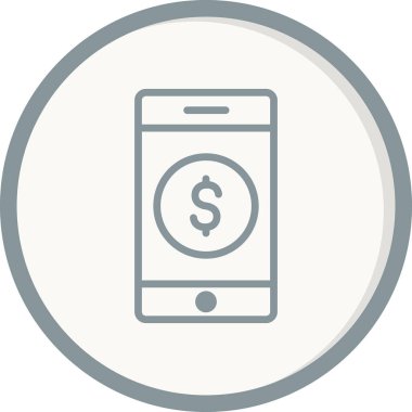 iş basit simgesi, vektör çizim