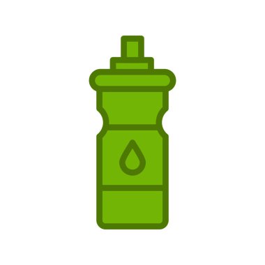 su şişesi simgesi, vektör illüstrasyon tasarımı