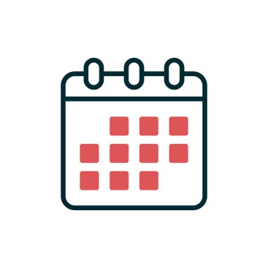 calendar, planner. simple vector  illustration