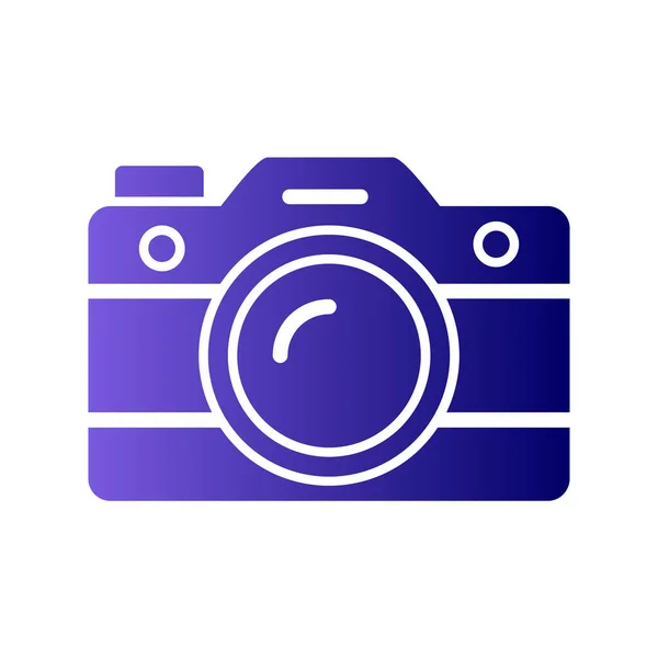 Photo Camera Icon Vector Illustration — Stock Vector