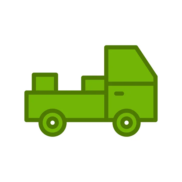 Camión Icono Moderno Vector Ilustración — Vector de stock
