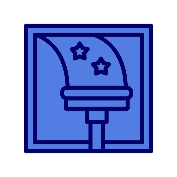 Fensterputzen Einfaches Symbol Vektorillustration — Stockvektor