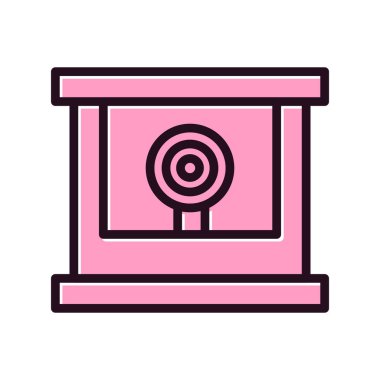 Modern simge çeken Cazibe 'nin vektör çizimi