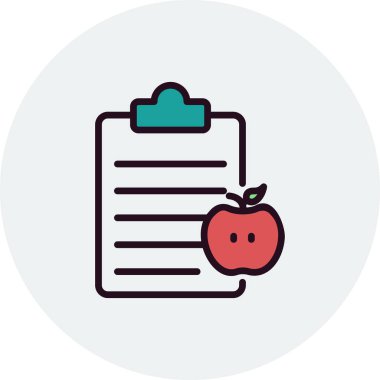 Pano simgesi, vektör illüstrasyonu