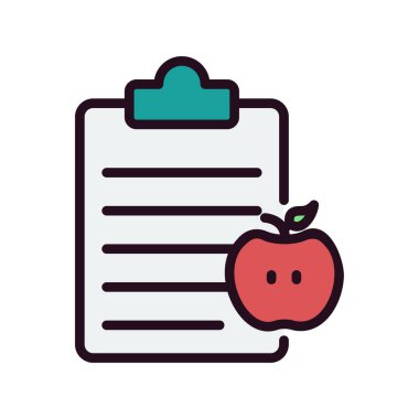 Pano simgesi, vektör illüstrasyonu