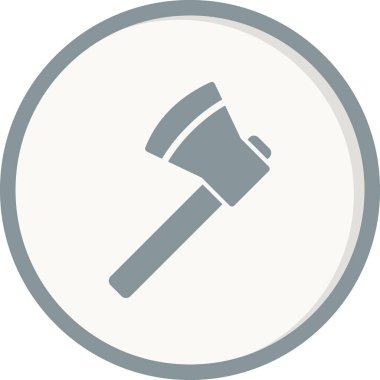 Balta. Web simgesi basit tasarım