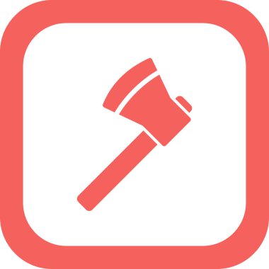 Tek simgenin vektör illüstrasyonu