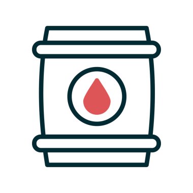 Varil simge vektör çizim