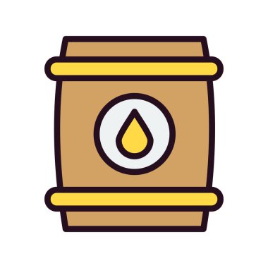 Varil simge vektör çizim