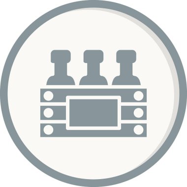 Bira. Web simgesi basit illüstrasyon