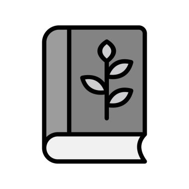 Kitap simgesi, modern vektör illüstrasyon tasarımı