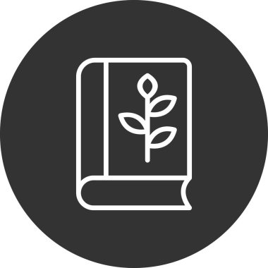 Kitap simgesi, modern vektör illüstrasyon tasarımı