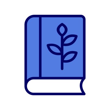 Kitap simgesi, modern vektör illüstrasyon tasarımı