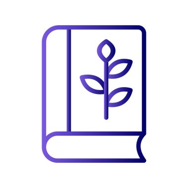 Kitap simgesi, modern vektör illüstrasyon tasarımı