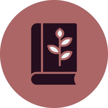 Kitap simgesi, modern vektör illüstrasyon tasarımı