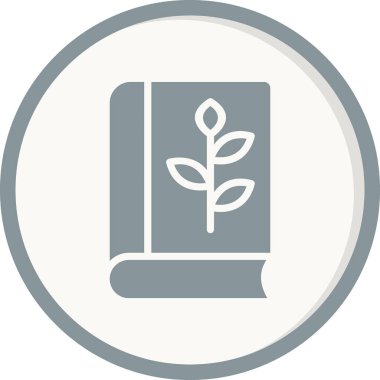 Kitap simgesi, modern vektör illüstrasyon tasarımı