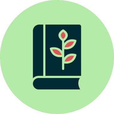 Kitap simgesi, modern vektör illüstrasyon tasarımı