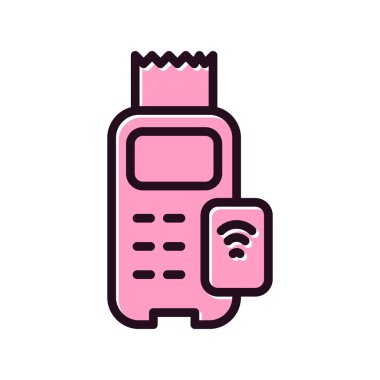 Edc makinesi Vektör Simgesi