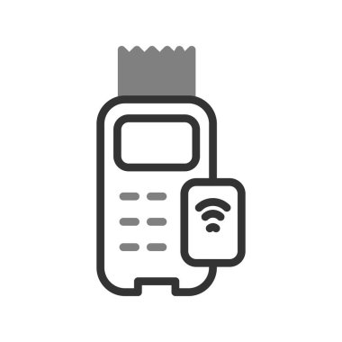 Edc makinesi Vektör Simgesi