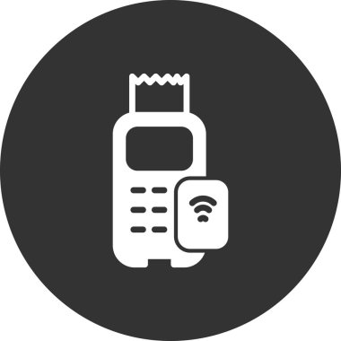 Edc makinesi Vektör Simgesi