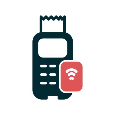 Edc makinesi Vektör Simgesi