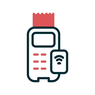 Edc makinesi Vektör Simgesi