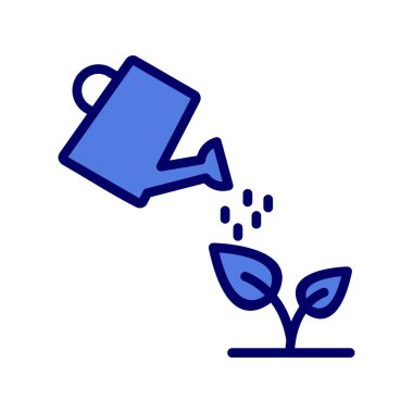 Bahçıvanlık simgesi, vektör illüstrasyonu