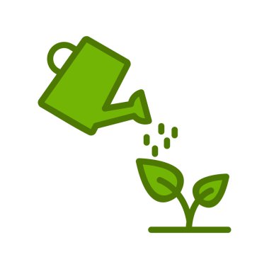 Bahçıvanlık simgesi, vektör illüstrasyonu