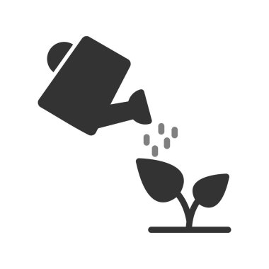 Bahçıvanlık simgesi, vektör illüstrasyonu