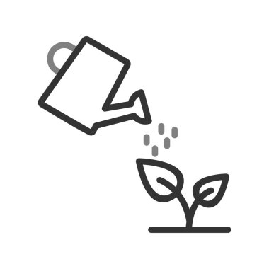 Bahçıvanlık simgesi, vektör illüstrasyonu