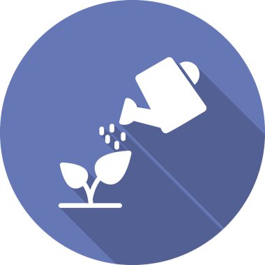 Bahçıvanlık simgesi, vektör illüstrasyonu